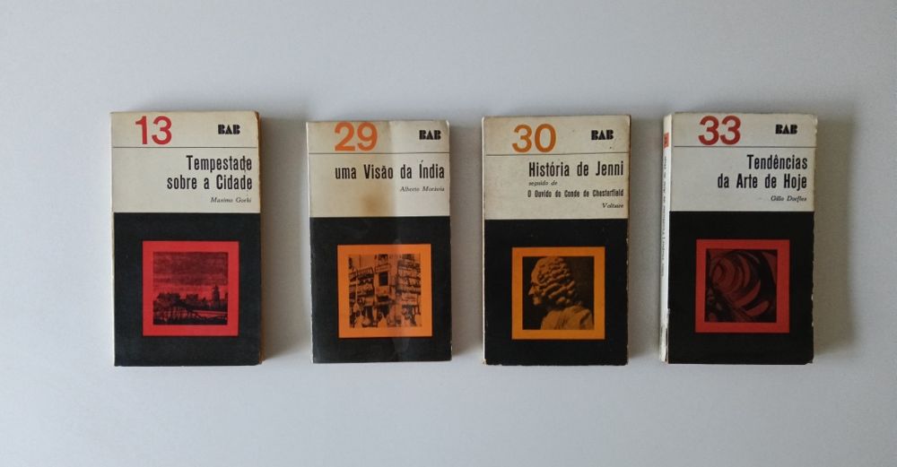 Coleção Biblioteca Arcádia de Bolso n.º 13, 29, 30 e 33