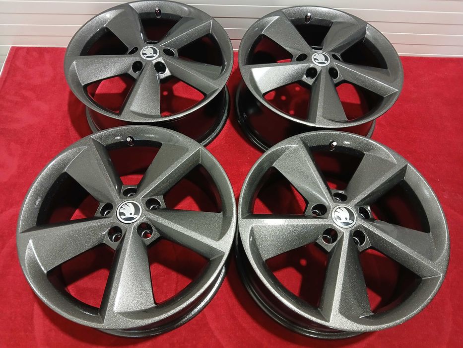 Felgi aluminiowe 18 ' 5x112 Skoda -grafit