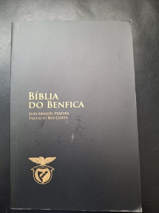 Livro Bíblia do Benfica – Luís Miguel Pereira, prefácio de Rui Costa, como novo