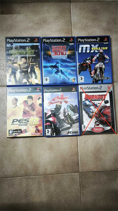 Vários Jogos Ps2 - Usados
