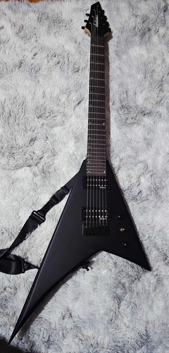 Guitarra elétrica Jackson JS22-7 RR Satin Black