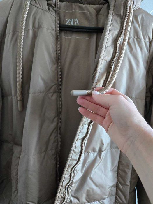 Zara пуховик продаж