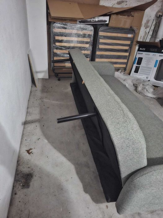 Sofá Cama Cinza - NÃO Entrego!