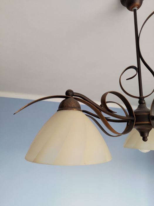 Lampa żyrandol na 5 żarówek