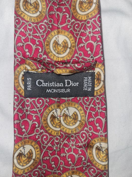 Krawat christian Dior
