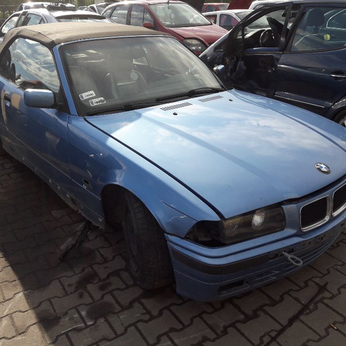 Bmw e36 cabrio 2.0 czesci maska blotniki dach zderzak