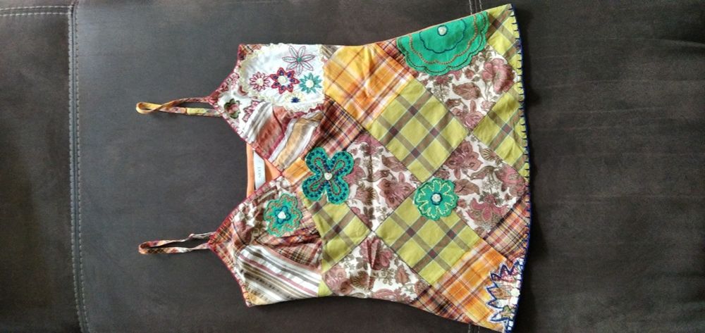 Koszulka na ramiączkach NEXT r. 38, styl boho