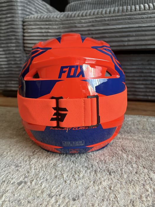 Fox kask z googlami