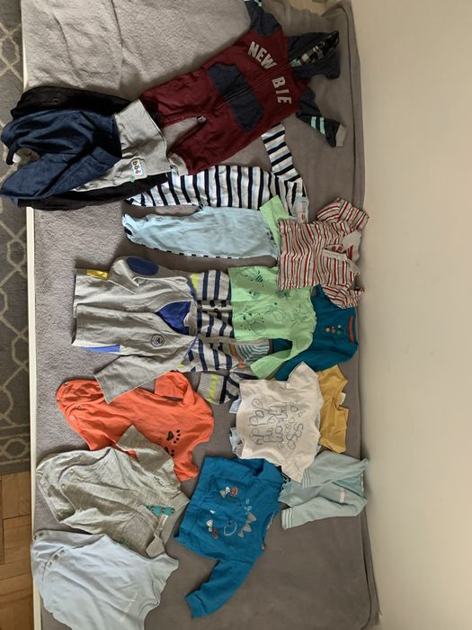 Paka ubran r. 74 dla chlopca