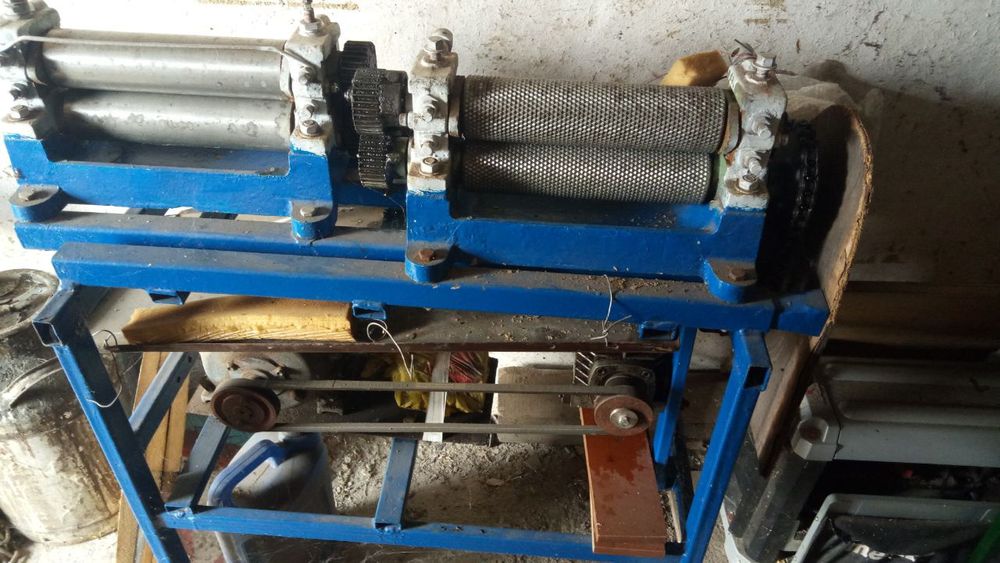 Вальці для виготовлення вощини, лінія по виготовленню вошини