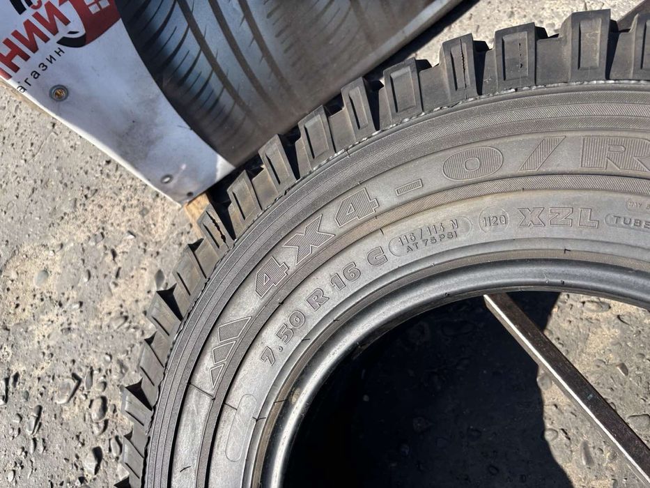 Шина нова  1 штука 7.50 R16 C Michelin всесезон