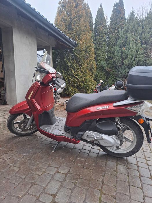 Kymco People 125 na ryby , na grzyby , duże koła