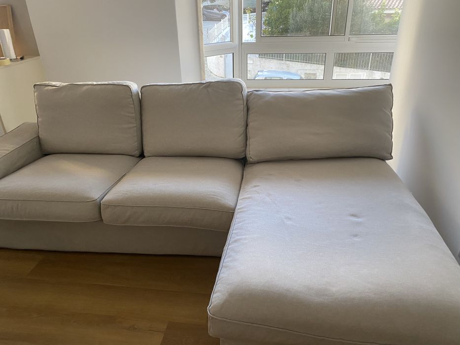 Sofa Kivik com chaise longue
