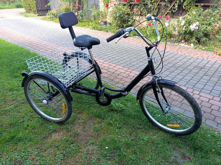 Rower trójkołowy  koła 24"