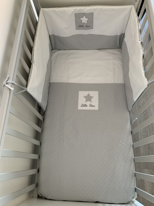 Conjunto edredon cama grades