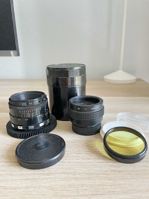Helios 44 Zebra rare M39 early batch best soviet lens