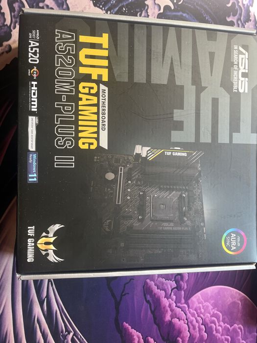 Материнстка плата Asus TUF Gaming A520M-Plus II