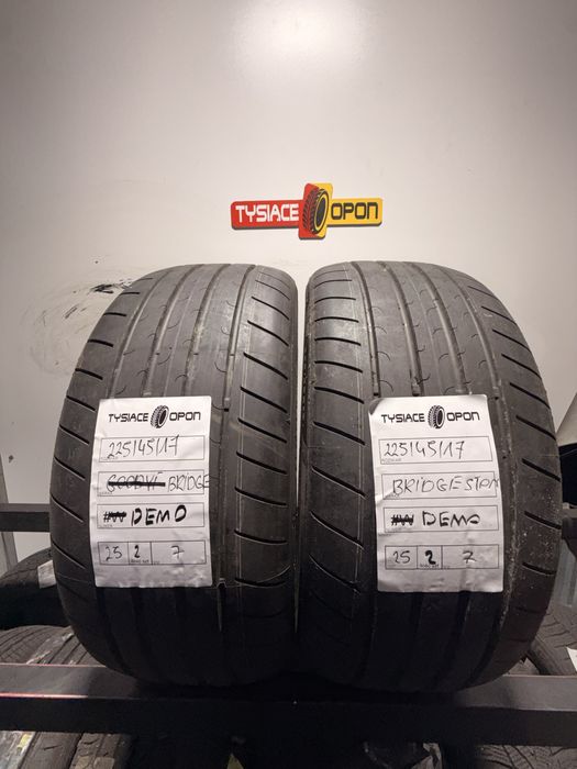 Opony Demo 225/45/17 Bridgestone potenza sport dot 2025 MONTAŻ/WYSYŁKA