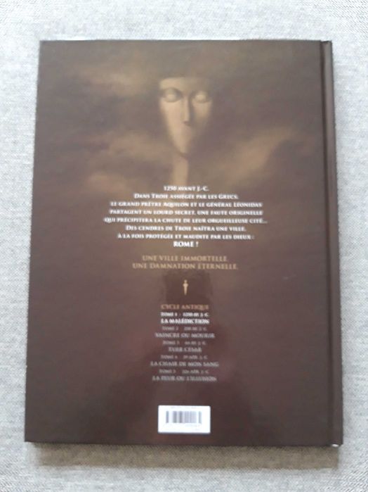 BD "Roma - La malédiction Tome 1"