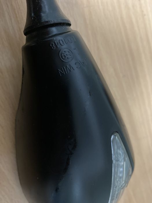 Lusterka Motocyklowe z kierunkowskazem uchwyt JY127LED Lewe lusterko