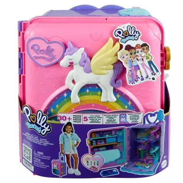 Polly Pocket. Hkv43 Walizka Wakacyjny Kurort