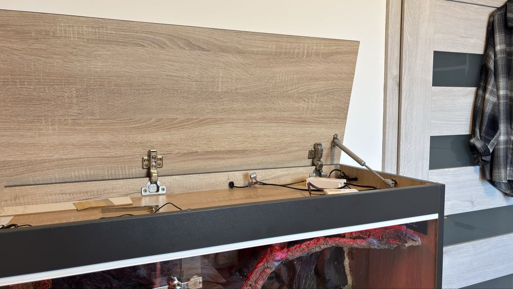 Terrarium dla weza, gada, gekona 120x55x40