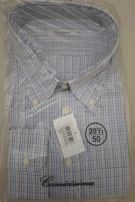 Camisa nova algodão Camicissima 50 - SALDO