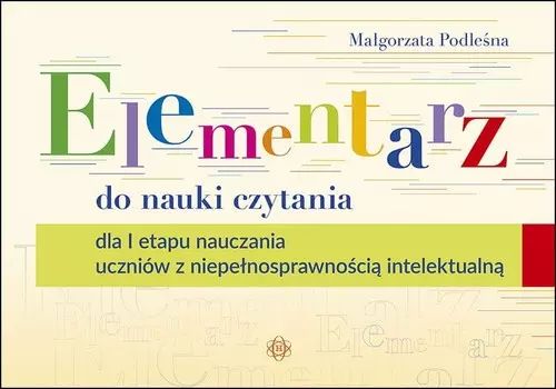 Elementarz do nauki czytania dla I etapu.... Harmonia Edukacja