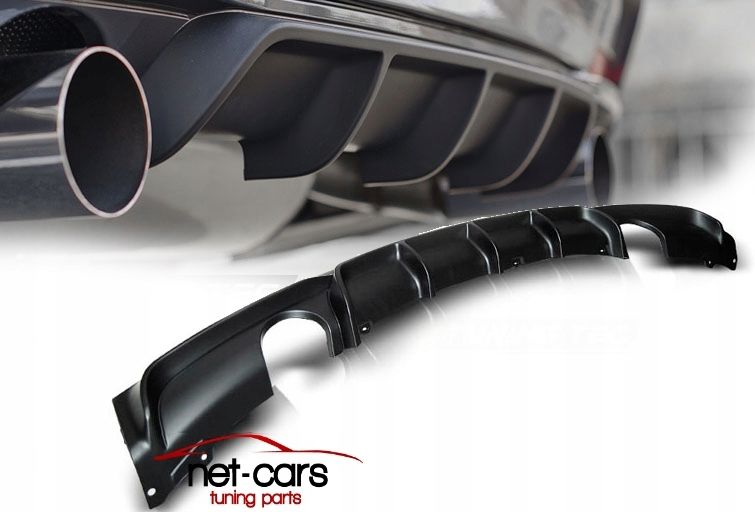 Dyfuzor BMW F30 F31 M Pakiet wzór MPerformance czarny satyna 0-0
