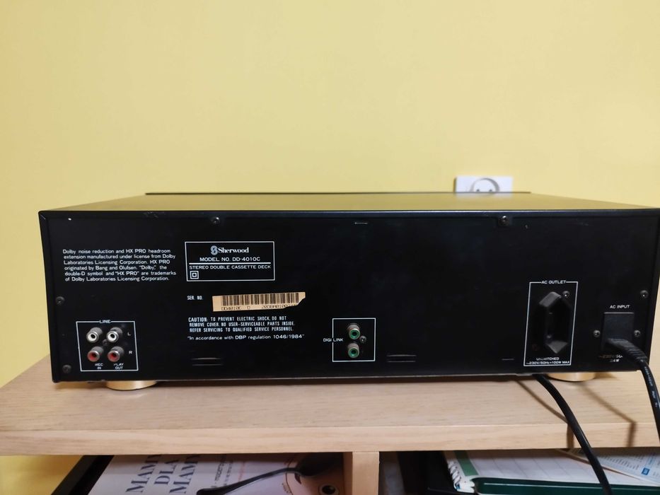 Magnetofon Dwukasetowy Sherwood DD 4010C