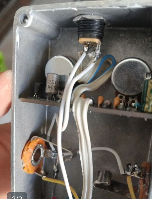 Pedal de guitarra taq-fx harmonic perculator