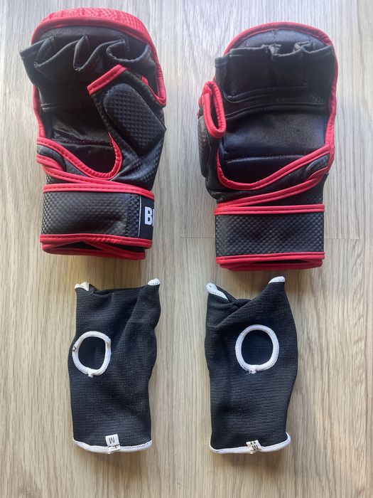 Luvas de boxe/treino BHOUT, tamanho M, em excelente estado.