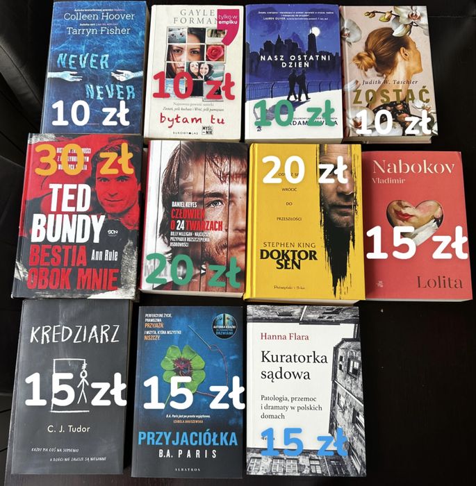 Sprzedam książki