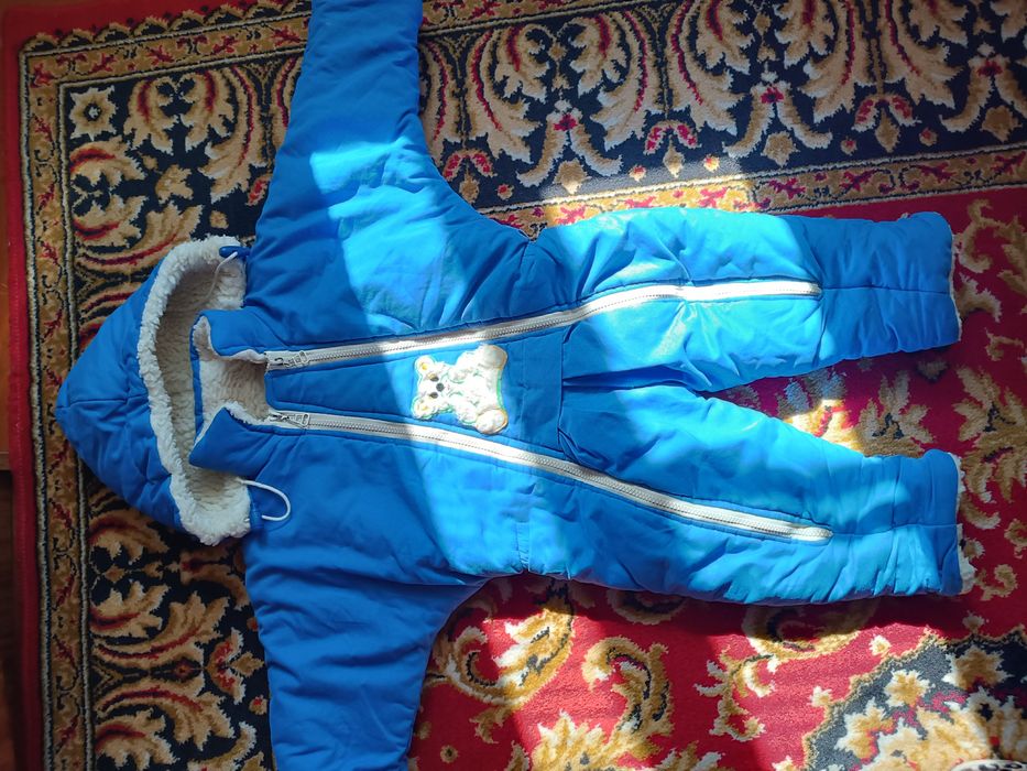 Зимовий комбінезон на овчині, 92 розмір