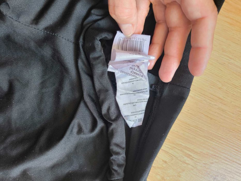 Czarne legginsy Cubus, rozmiar XS