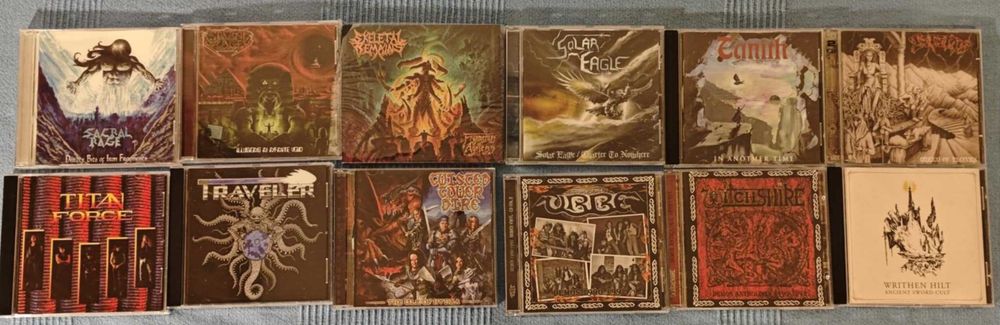 CDs Hard Rock Heavy Thrash Death Metal
