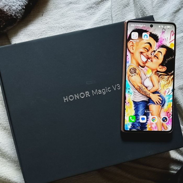 Vendo ou Troco Honor Magic v3 vermelho 12/512 com SERVICOS GOOGLE