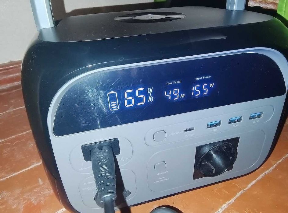 портативная зарядная станция CTOLITY AP400 — 345 Wh / 500 W