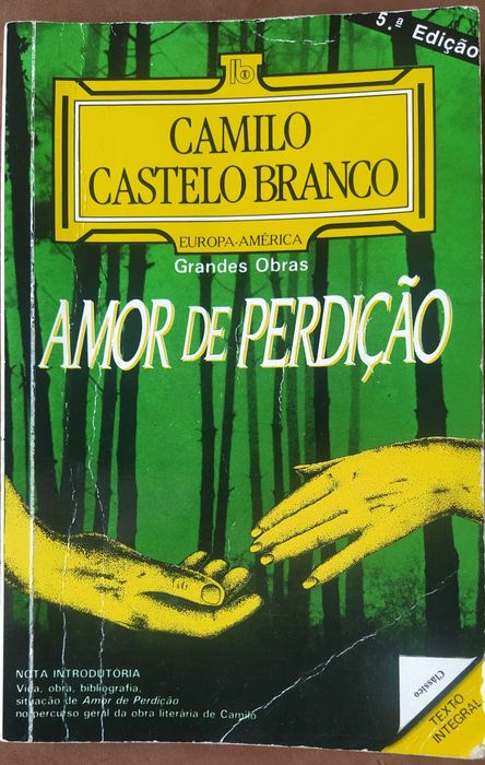 Amor de Perdição – Camilo Castelo Branco