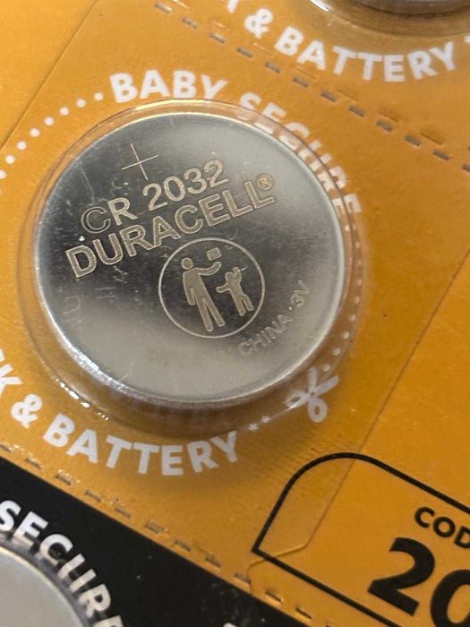 Pilhas 2032 Novas (Duracell)