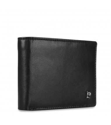 Portfel męski skórzany PIERRE CARDIN czarny