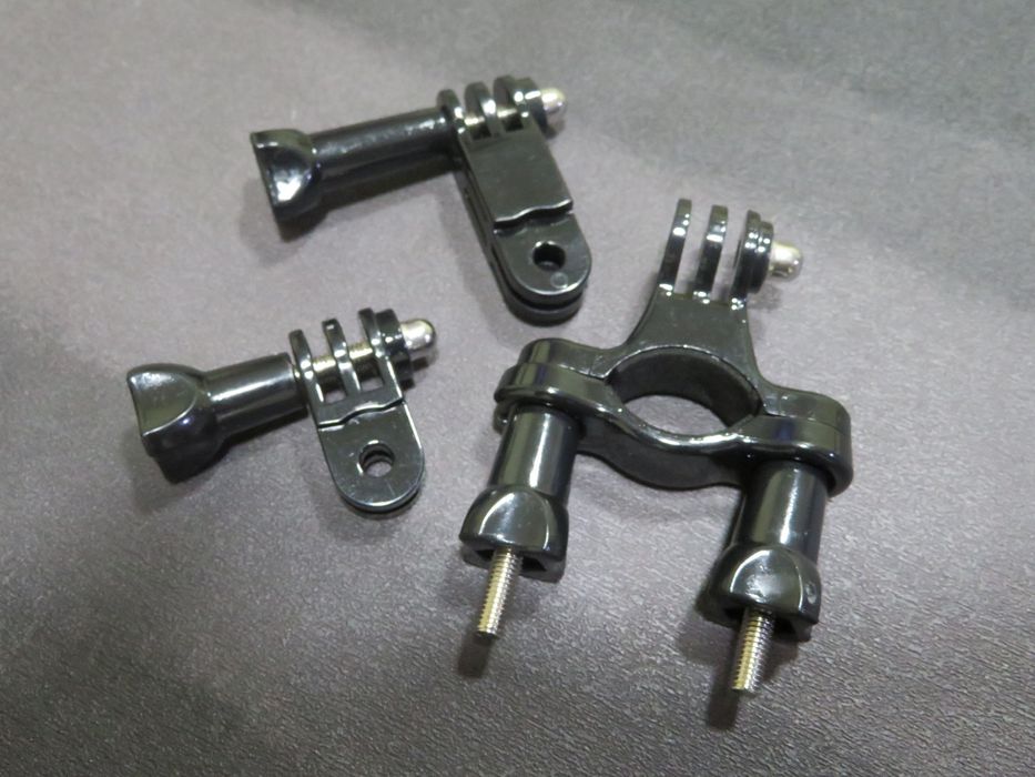 Suporte Mota/Bicicleta 3 Way Action Cams - Gopro, SJCAM, Xiaomi, Rollei...