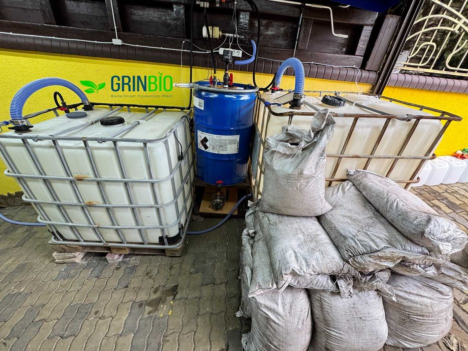 Завод био-органических удобрений до 3000 т. в год, окупаемость 6 месяц