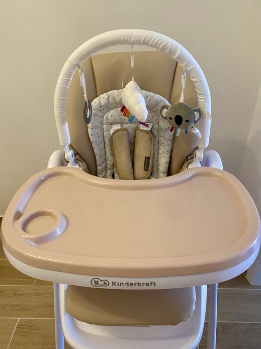 Kinderkraft TUMMIE Cadeira Refeição alta para bebé