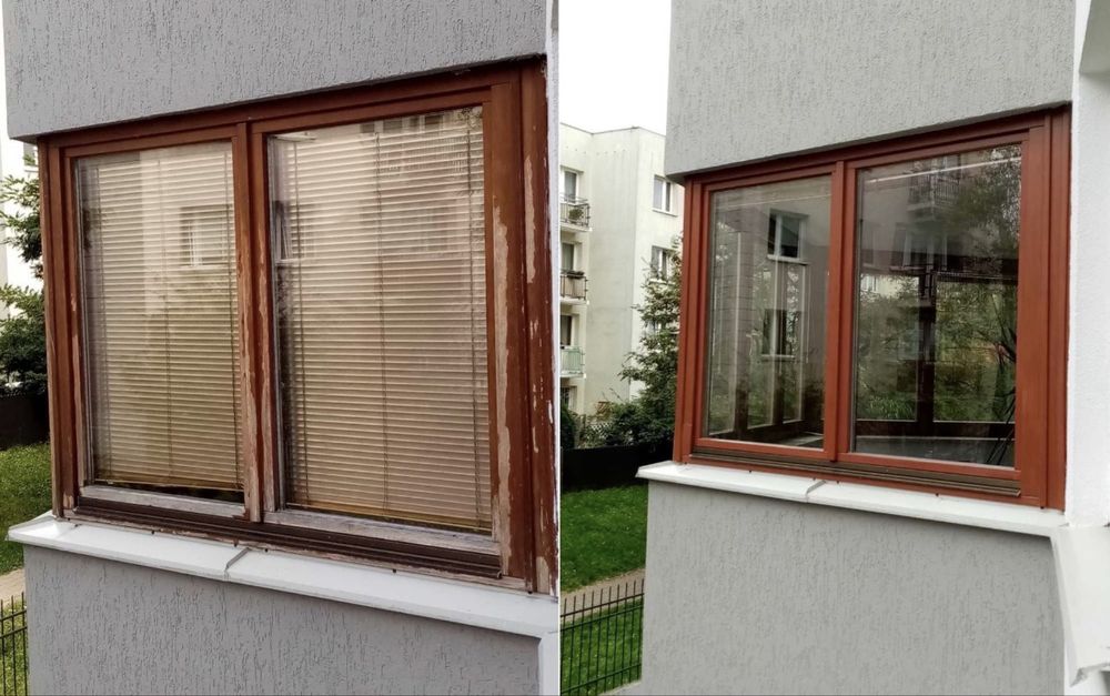 Renowacja drewnianych okien, drzwi, schodów bram i inne