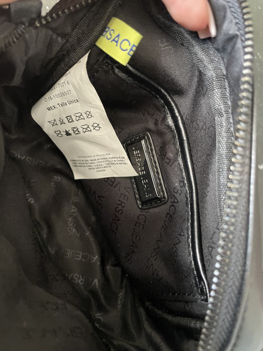 Versace Jeans Torebka Listonoszka Kamienie czarna