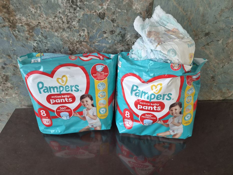 Pampers Pants 8 nowe
