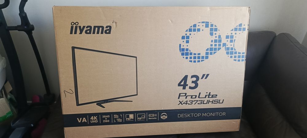 Rezerwacja - Monitor iiyama ProLite X4373UHSU-B2 42,5" 4K VA 120Hz 3ms