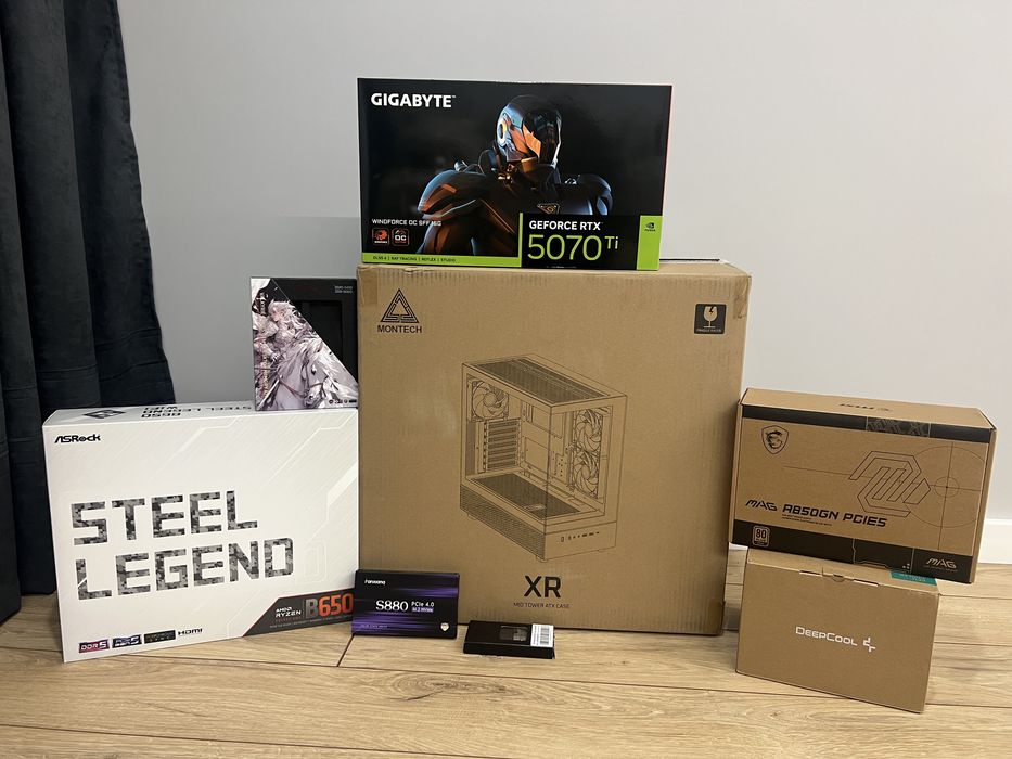Топовий новий ігровий компютер на RTX 5070 TI Ryzen 7 7700