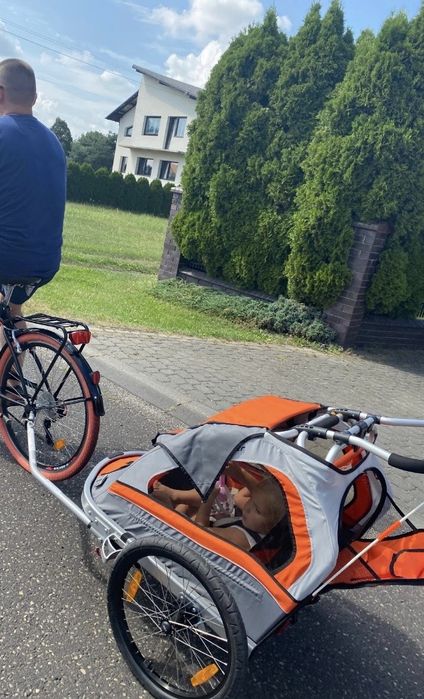 Przyczepa do roweru podobna do Croozer for1
